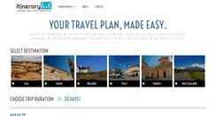 Desktop Screenshot of itineraryhub.com